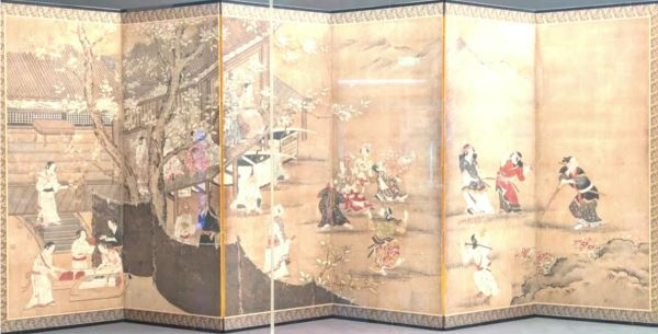 【観桜図屏風】住吉具慶‐東京国立博物館所蔵