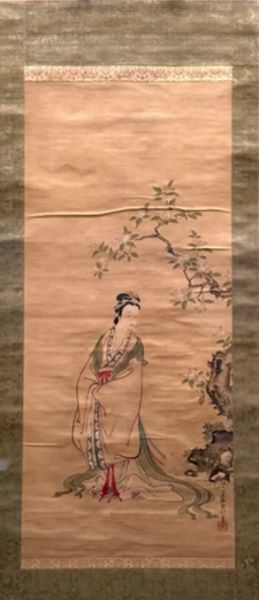 【唐美人図】狩野常信‐東京国立博物館所蔵