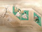 【伊勢物語絵巻 巻第二】絵住吉如慶筆、詞愛宕通福‐東京国立博物館所蔵