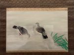 【双鳩】小林古径‐東京国立近代美術館所蔵