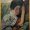 【うつつ】藤島武二‐東京国立近代美術館所蔵