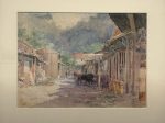 【山村风景】浅井忠‐東京国立近代美術館所蔵