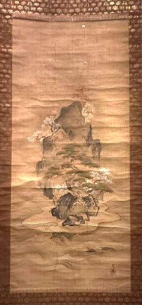 【寿老人松鶴竹亀之図】野口幽谷-皇居三の丸尚蔵館収蔵