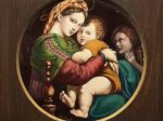 【《小椅子の聖母》に基づくエマーユ絵画】梶コレクションー国立西洋美術館所蔵
