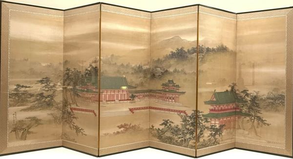 【円山公園・平安神宮】竹内栖鳳‐東京国立博物館所蔵