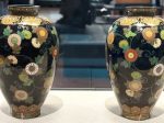 【七宝菊唐草文瓶】並河靖之‐東京国立博物館所蔵