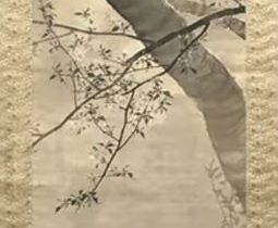 【朧月桜花】木島桜谷‐東京国立博物館所蔵