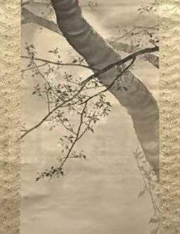 【朧月桜花】木島桜谷‐東京国立博物館所蔵