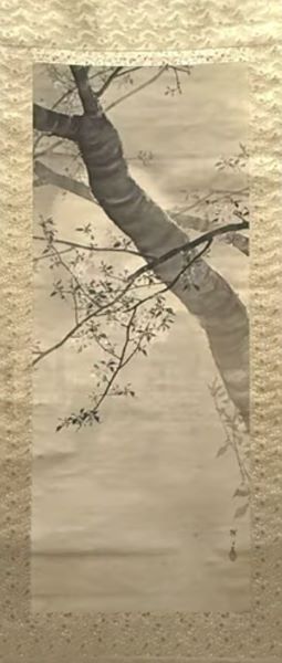 【朧月桜花】木島桜谷‐東京国立博物館所蔵