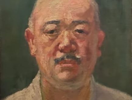 【自画像】黒田清輝‐黒田記念館所蔵