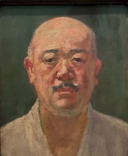 【自画像】黒田清輝‐黒田記念館所蔵