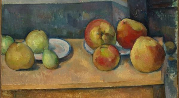 【リンゴと洋ナシの静物】ポール・セザンヌ‐メトロポリタン美術館所蔵
