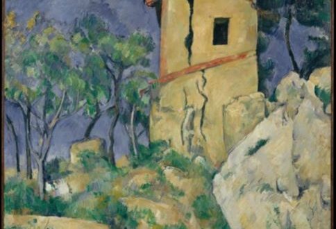 【ひびわれた家】ポール・セザンヌ‐メトロポリタン美術館所蔵