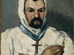 【修道士姿の画家の叔父アントワーヌ・オーベールAntoine Dominique Sauveur Aubert, the Artist's Uncle, as a Monk】ポール・セザンヌ‐メトロポリタン美術館所蔵