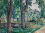 【ジャ・ド・ブファンの池（The Pool at Jas de Bouffan）】ポール・セザンヌ‐メトロポリタン美術館所蔵