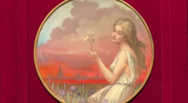 【昼顔を持つ女性】梶コレクション