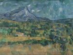 【サント＝ヴィクトワール山（Mont Sainte-Victoire）】ポール・セザンヌ‐メトロポリタン美術館所蔵