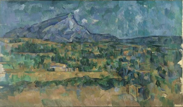 【サント=ヴィクトワール山(Mont Sainte-Victoire)】ポール・セザンヌ‐メトロポリタン美術館所蔵