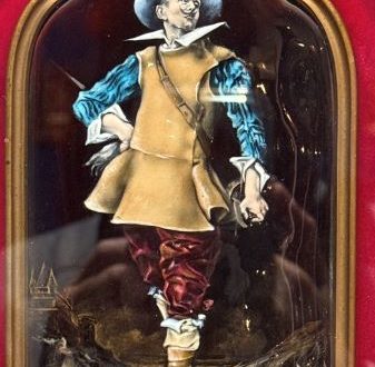 【ルイ13世時代騎士風の男性像】梶コレクション