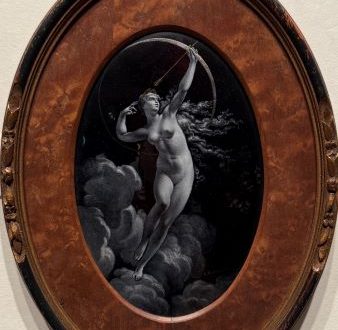 【《セレーネー》に基づくエマーユ絵画】エルネスト・ブランシェー梶コレクション