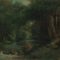 【森林のせせらぎ（A Brook in the Forest）】ギュスターヴ・クールベーメトロポリタン美術館所蔵