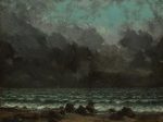 【海の風景（The Sea）】ギュスターヴ・クールベーメトロポリタン美術館所蔵