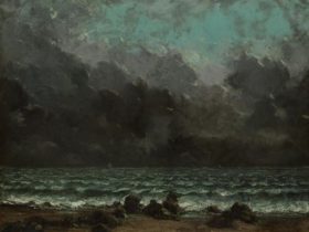 【海の風景（The Sea）】ギュスターヴ・クールベーメトロポリタン美術館所蔵