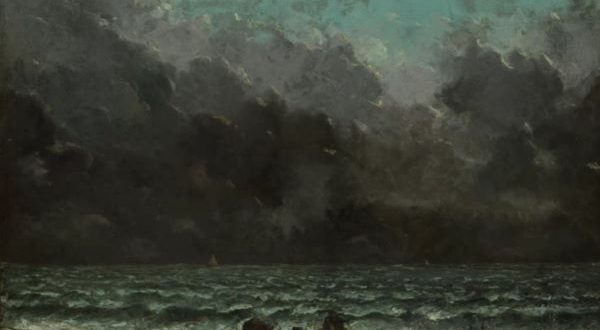【海の風景(The Sea)】ギュスターヴ・クールベーメトロポリタン美術館所蔵