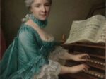 【シャルル＝シモン・ファヴァール夫人の肖像】ユベール・ドルーエーメトロポリタン美術館所蔵