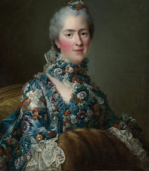 【フランス王女ソフィー(Madame Sophie de France (1734–1782))】ユベール・ドルーエーメトロポリタン美術館所蔵