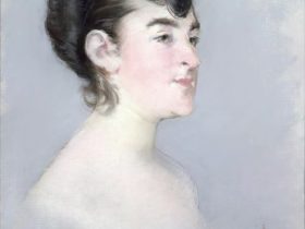【イザベル・ルモニエ嬢（Mademoiselle Isabelle Lemonnier ）】エドゥアール・マネーメトロポリタン美術館所蔵