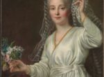 【ウェスタの巫女に扮した若き女性Portrait of a Young Woman as a Vestal Virgin】ユベール・ドルーエーメトロポリタン美術館所蔵