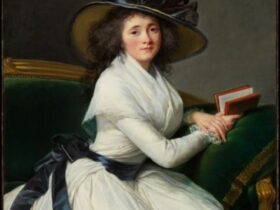 【ラ・シャートル伯爵夫人Comtesse de la Châtre (Marie Charlotte Louise Perrette Aglaé Bontemps)】ヴィジェ＝ルブランーメトロポリタン美術館所蔵