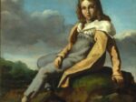 【アルフレッド・デデュー幼少期の肖像 Alfred Dedreux (1810–1860) as a Child】テオドール・ジェリコーーメトロポリタン美術館所蔵