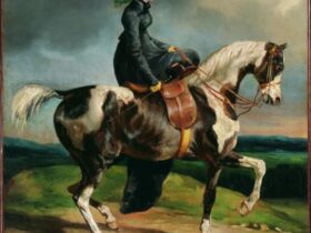 【女性騎馬像Horsewoman】テオドール・ジェリコーーメトロポリタン美術館所蔵