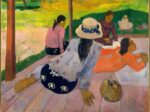 【昼寝（The Siesta】ポール・ゴーギャンーメトロポリタン美術館所蔵