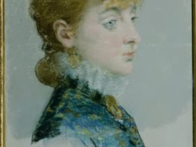 【ヴァルテス・ド・ラ・ビーニュ（エミリー＝ルイーズ・ドゥラビーニュ）（Emilie-Louise Delabigne (1848–1910), Called Valtesse de la Bigne）】エドゥアール・マネーメトロポリタン美術館所蔵