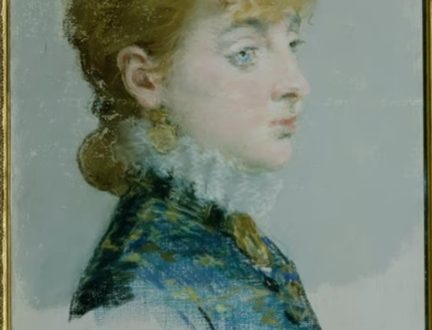【ヴァルテス・ド・ラ・ビーニュ(エミリー=ルイーズ・ドゥラビーニュ)(Emilie-Louise Delabigne (1848–1910), Called Valtesse de la Bigne)】エドゥアール・マネーメトロポリタン美術館所蔵