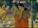 【三人のタヒチの女（Three Tahitian Women）】ポール・ゴーギャンーメトロポリタン美術館所蔵