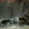 【海景：海上の竜巻（Marine: The Waterspout）】ギュスターヴ・クールベーメトロポリタン美術館所蔵