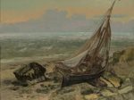 【漁船(The Fishing Boat)】ギュスターヴ・クールベーメトロポリタン美術館所蔵