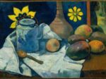 【ティーポットと果物のある静物（Still Life with Teapot and Fruit）】ポール・ゴーギャンーメトロポリタン美術館所蔵