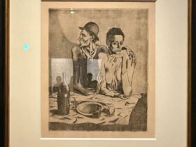 【貧しき食事】パブロ・ピカソー国立西洋美術館