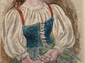 「青い胴着の女」パブロ・ピカソー国立西洋美術館所蔵
