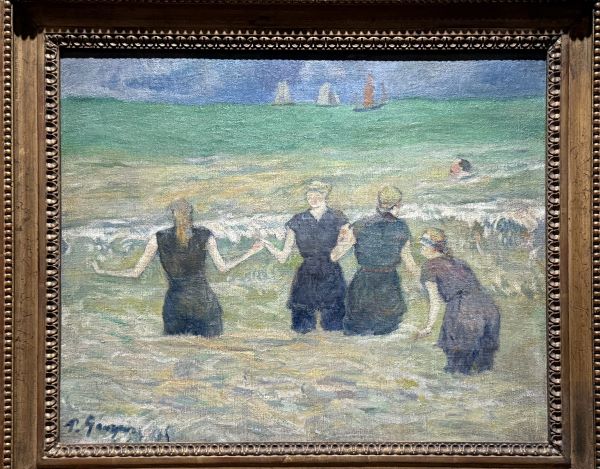 【水浴の女たち】ポール・ゴーガンー国立西洋美術館所蔵