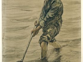 【貝採り漁師】フィンセント・ファン・ゴッホーアムステルダム国立美術館所蔵