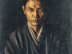 【絡子をかけたる自画像】髙島野十郎‐福岡県立美術館所蔵