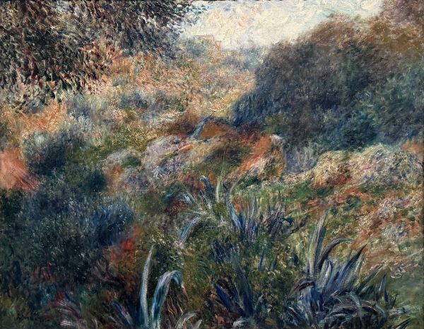 【アルジェリア風景、ファム・ソヴァージュ（野生の女）峡谷】ルノワール‐オルセー美術館所蔵