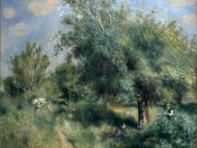 【イギリス種の梨の木】ルノワールーオルセー美術館所蔵