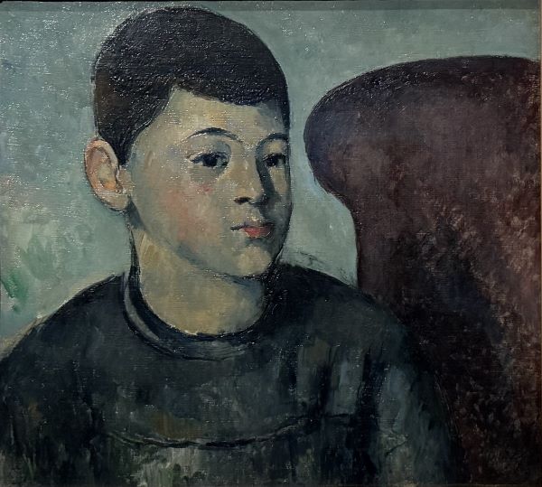 【画家の息子の肖像】ポール・セザンヌーオランジュリー美術館所蔵